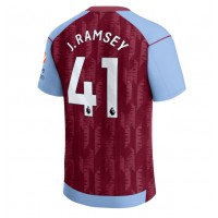 Pánský Fotbalový dres Aston Villa Jacob Ramsey #41 2023-24 Domácí Krátký Rukáv